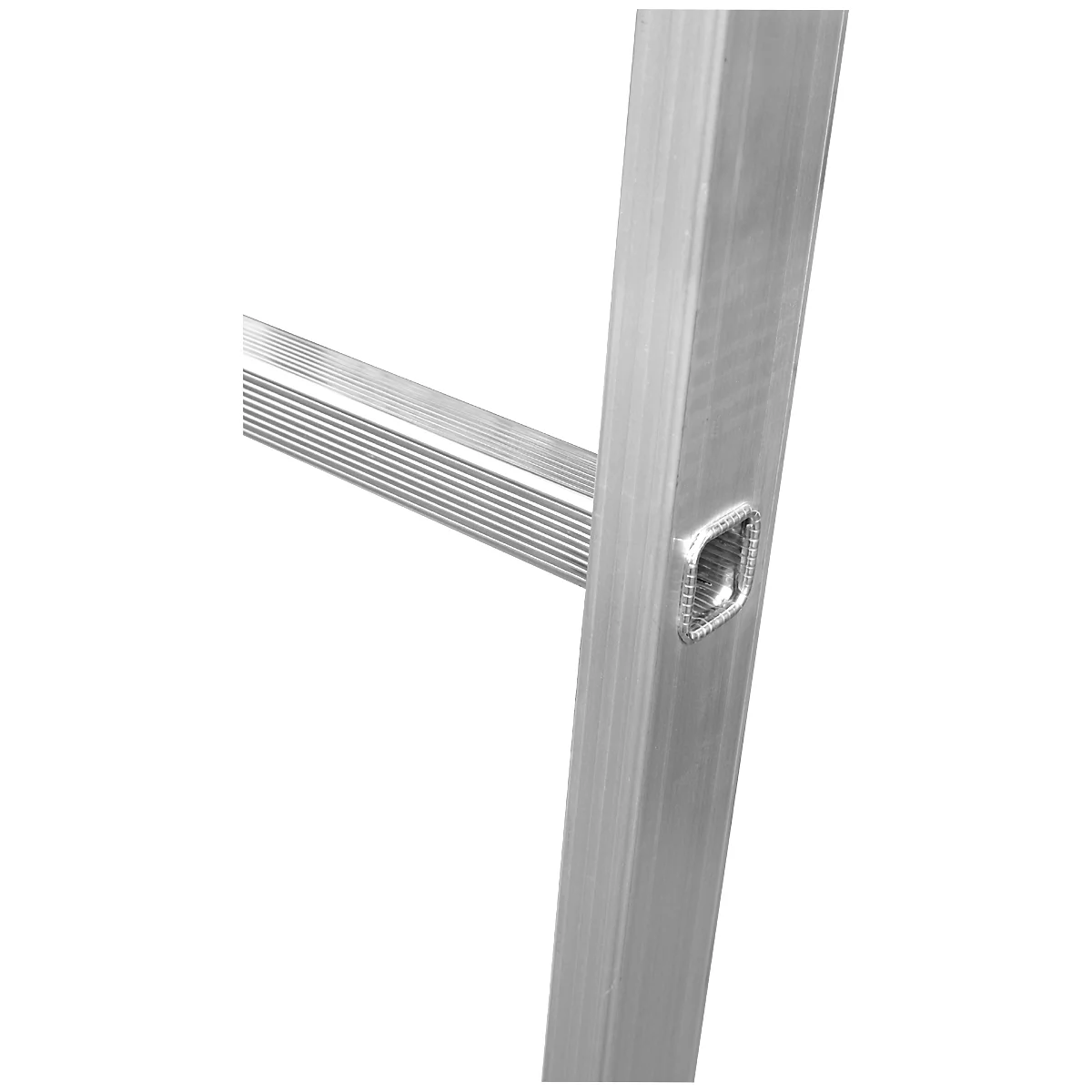 Échelle simple en alu Stabilo, 9 barreaux