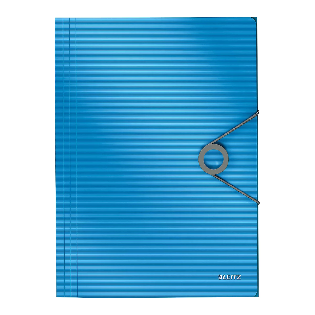 Eckspannermappe Leitz Solid, Format DIN A4, für bis zu 150 Blatt, hellblau