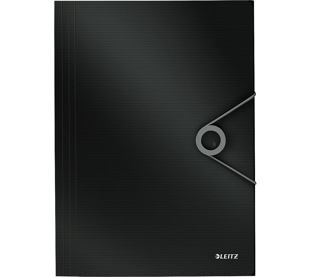 Eckspannermappe Leitz Solid, Format DIN A4, für bis zu 150 Blatt, schwarz