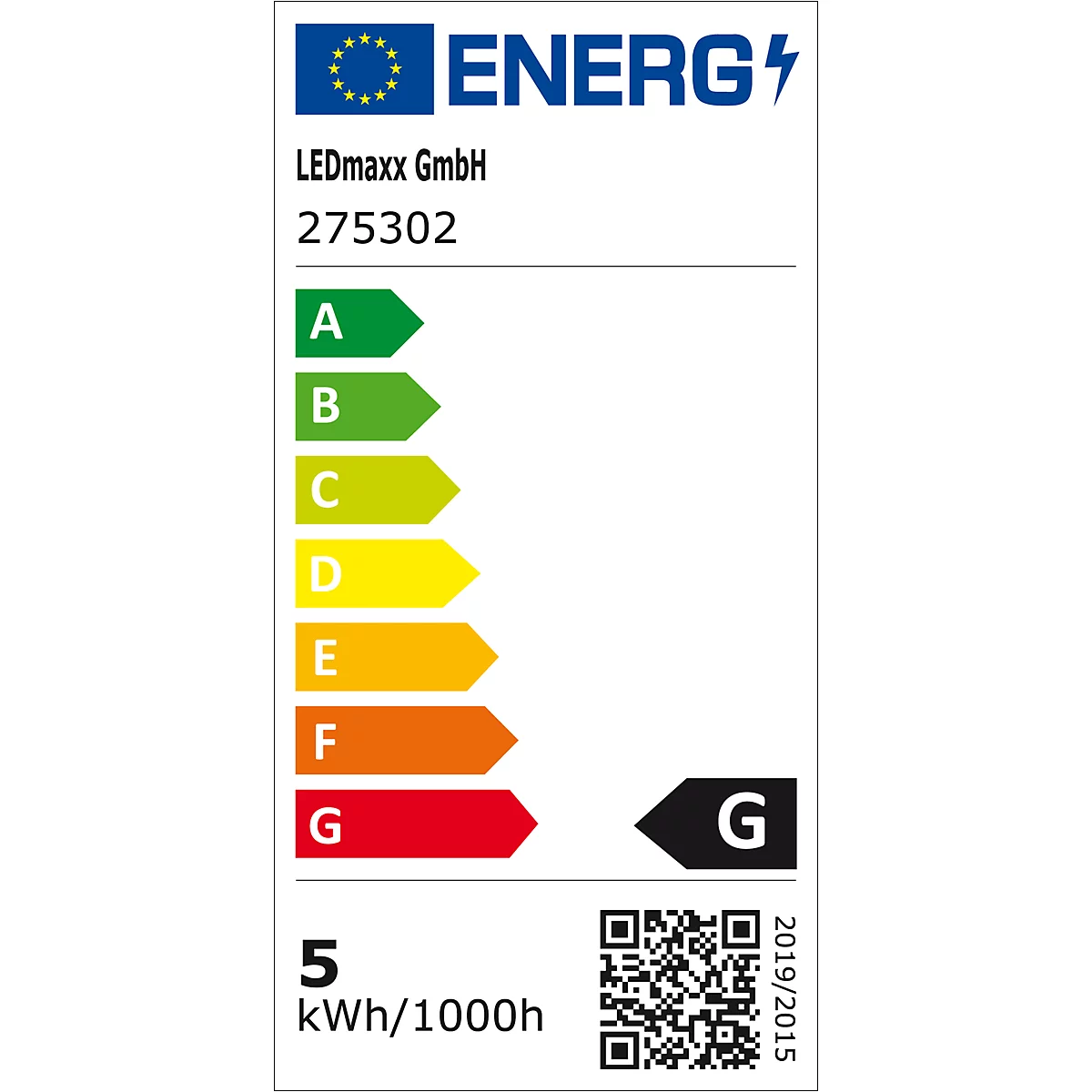 Eclairage LED sur rail pour vitrines BST Forum, 5 spots, 5x 4,5 W Power-LEDs