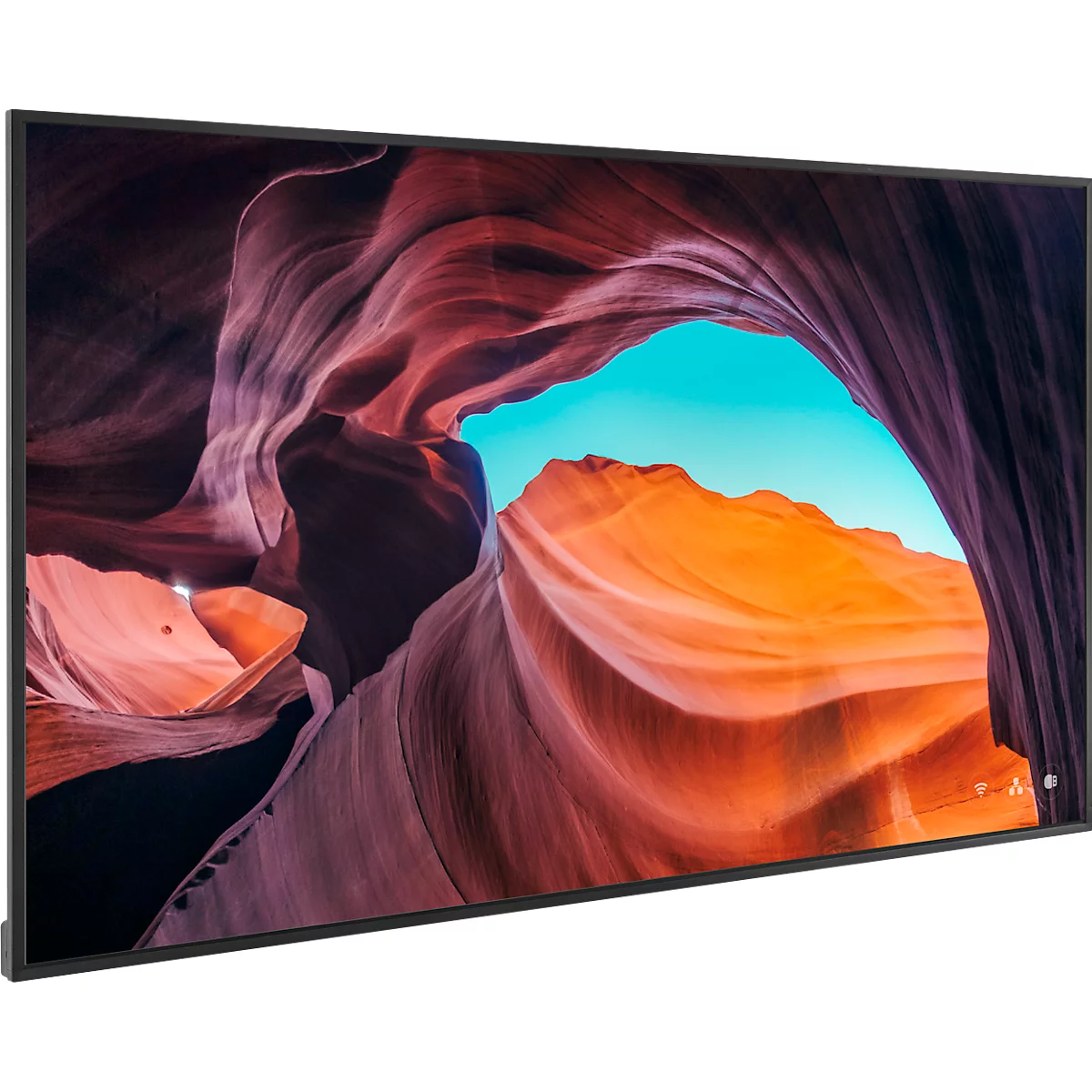 Écran de présentation Legamaster Discover 2 DIS-7510 EU, 75', 4K-UHD, 3840 x 2160 px, 1200:1, HDMI, USB, noir