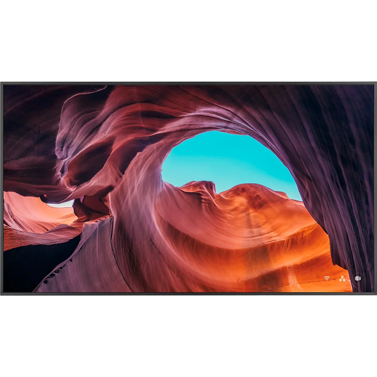 Écran de présentation Legamaster Discover 2 DIS-7510 EU, 75', 4K-UHD, 3840 x 2160 px, 1200:1, HDMI, USB, noir