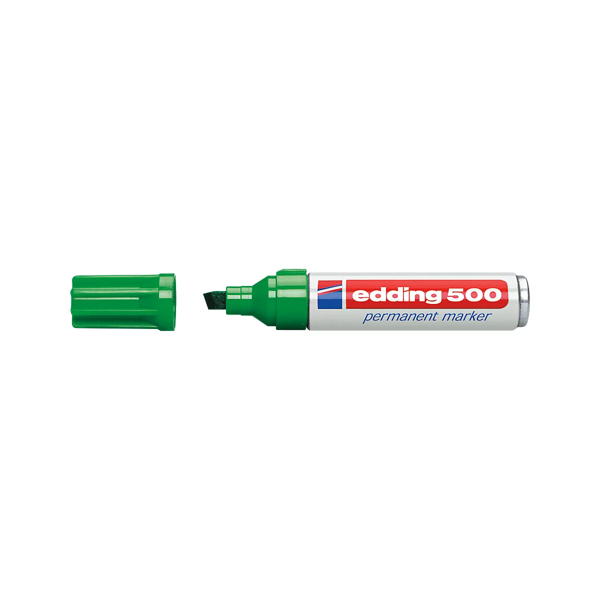 edding 500, avec pointe biseautée 2-7 mm, vert, 10 p.
