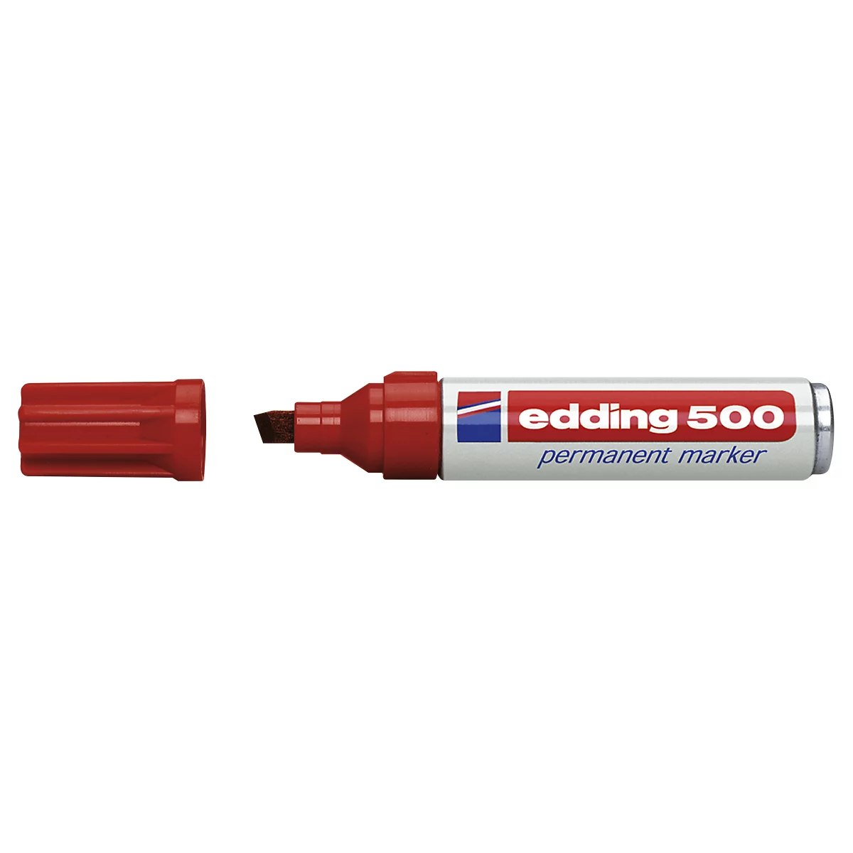 edding 500, m. Keilspitze 2-7 mm, rot, 1 Stück