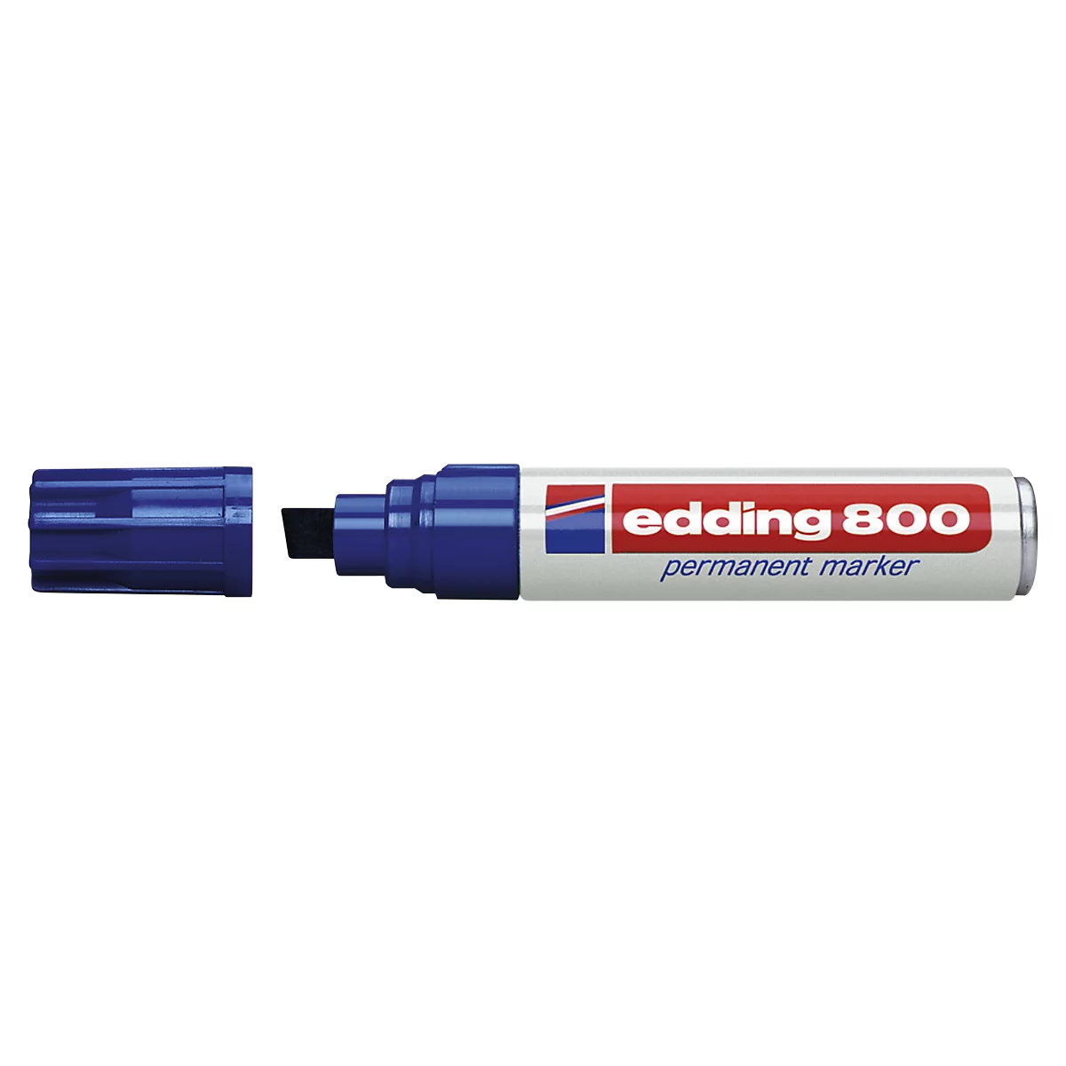 edding 800, m. Keilspitze, 4-12 mm, blau, 1 Stück