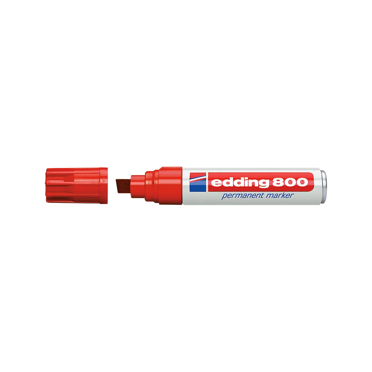 edding 800, m. Keilspitze, 4-12 mm, rot, 5 Stück