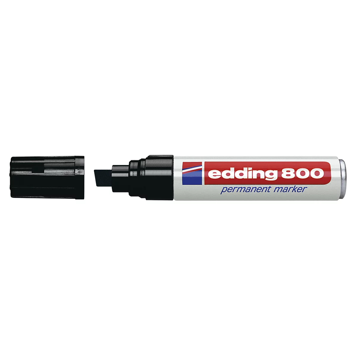 edding 800, m. Keilspitze, 4-12 mm, schwarz, 1 Stück