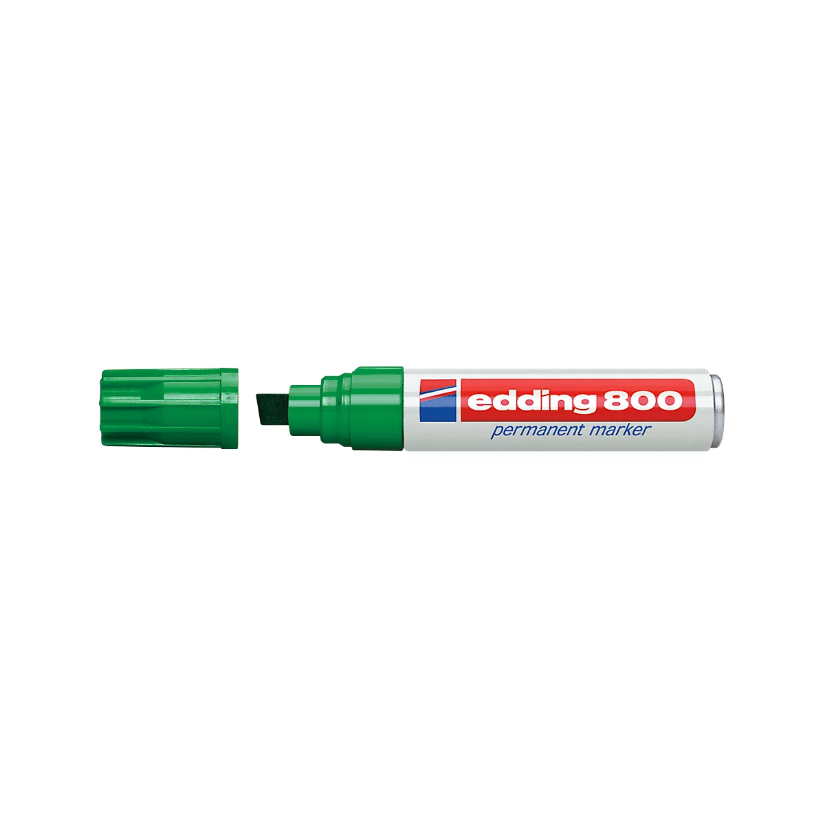 edding 800, m. wigvormige punt, 4-12 mm, groen, 5 stuks