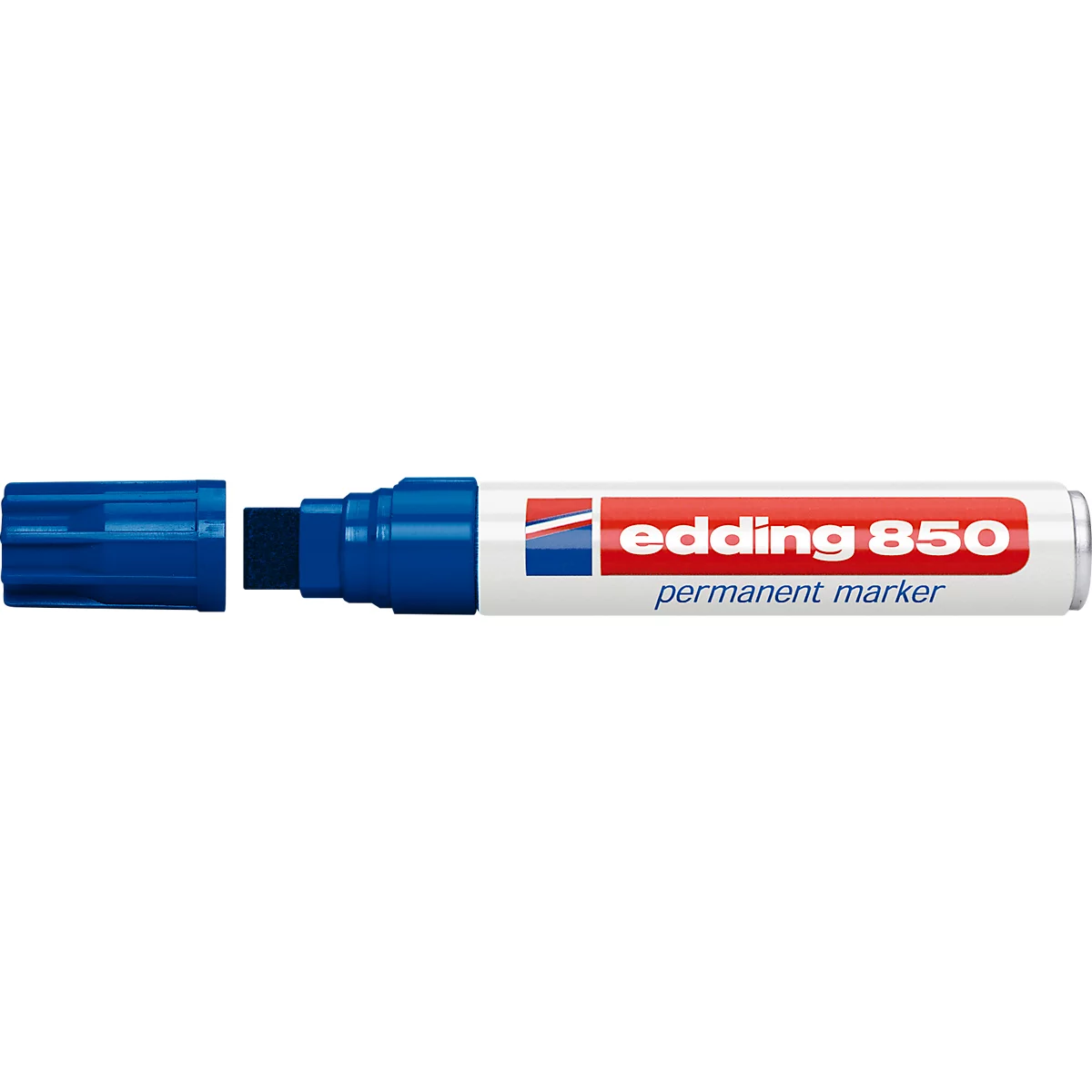 edding 850 Permanent Marker, Keilspitze 5-16 mm, blau, 1 Stück