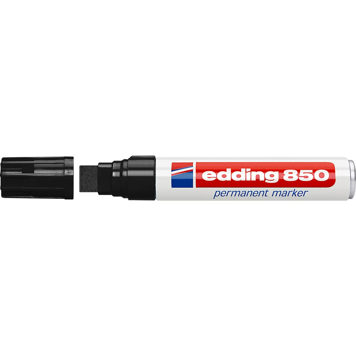 edding 850 Permanent Marker, Keilspitze 5-16 mm, schwarz, 5 Stück