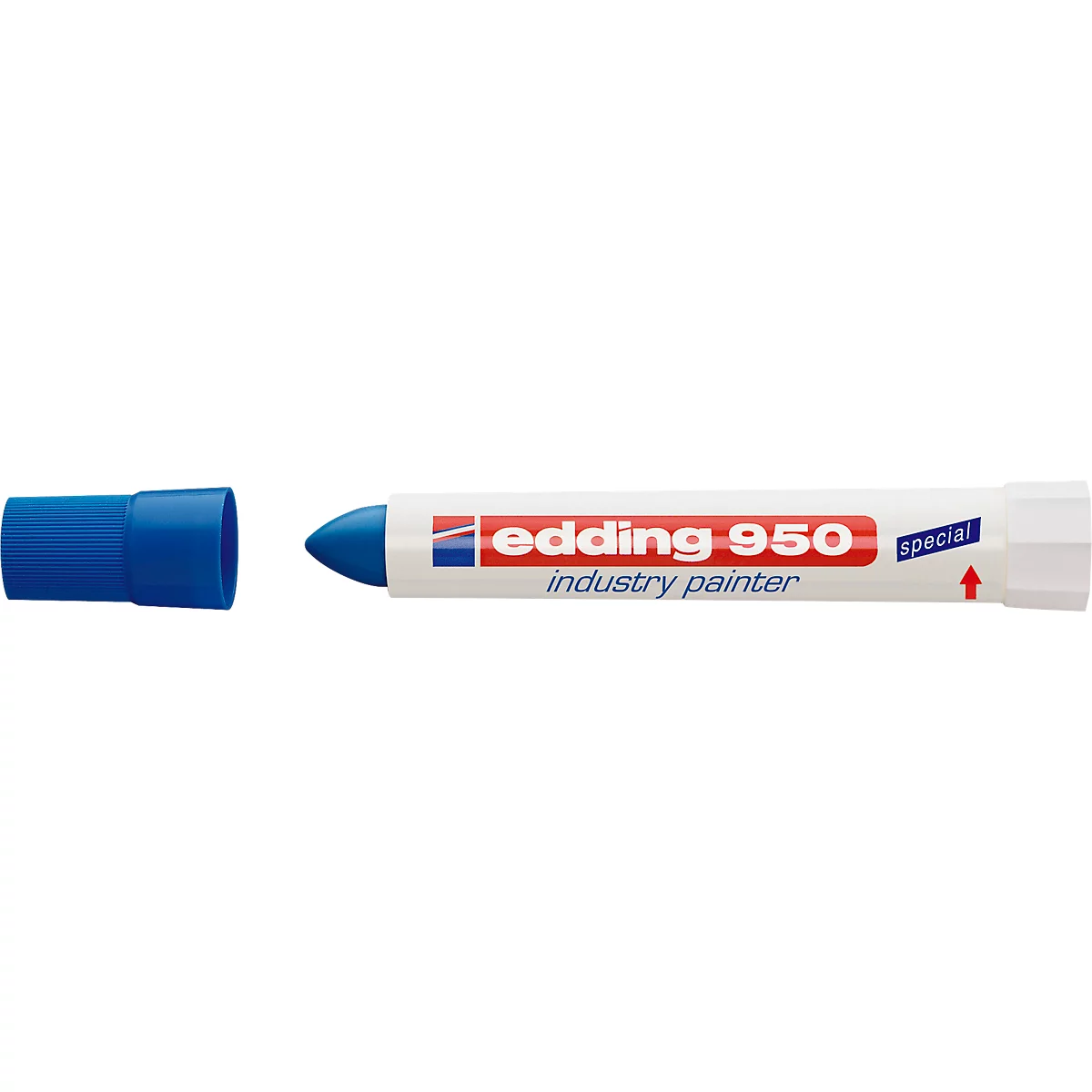 edding 950 industry painter, blauw, 1 stuk
