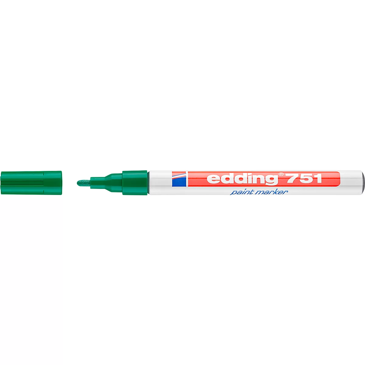 EDDING Lackmarker 751, 1-2 mm, grün, 1 Stück