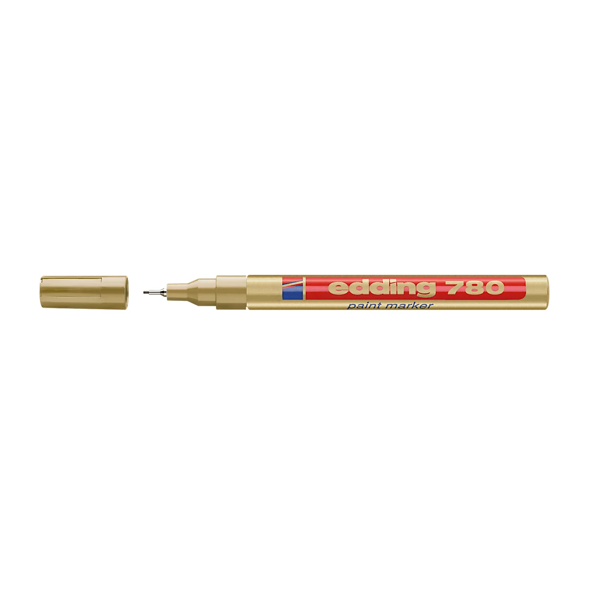 EDDING Lackmarker 780, 0,8 mm, gold, 1 Stück