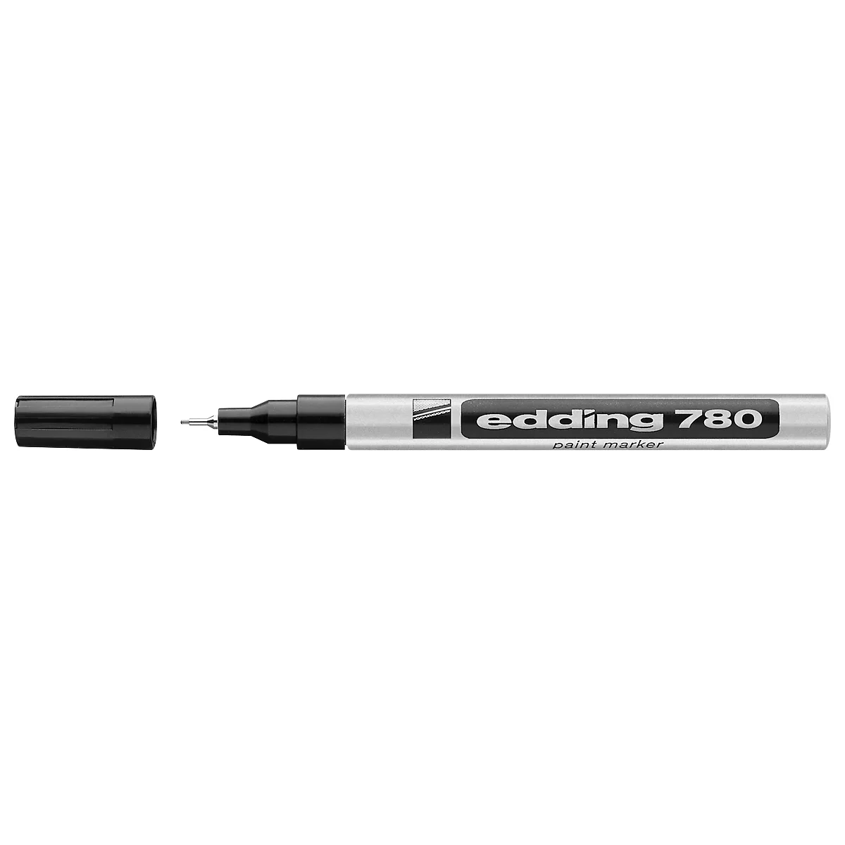 EDDING Marcador de pintura 780, 0,8 mm, plata, 1 unidad