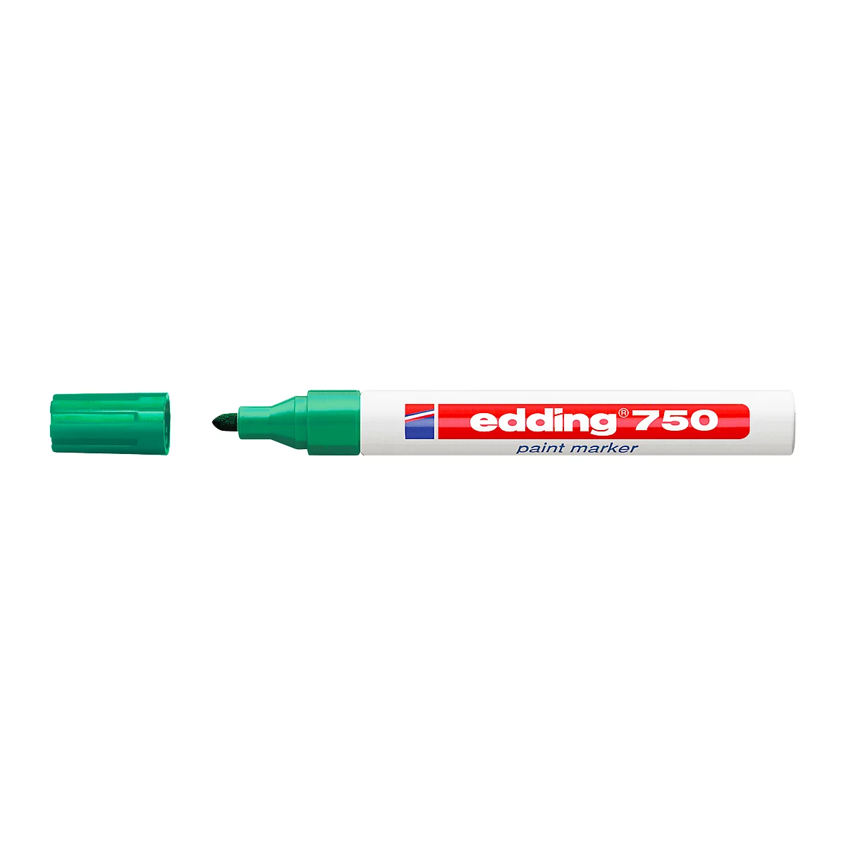 EDDING paint markers 750, 2-4 mm, groen, 10 stuks