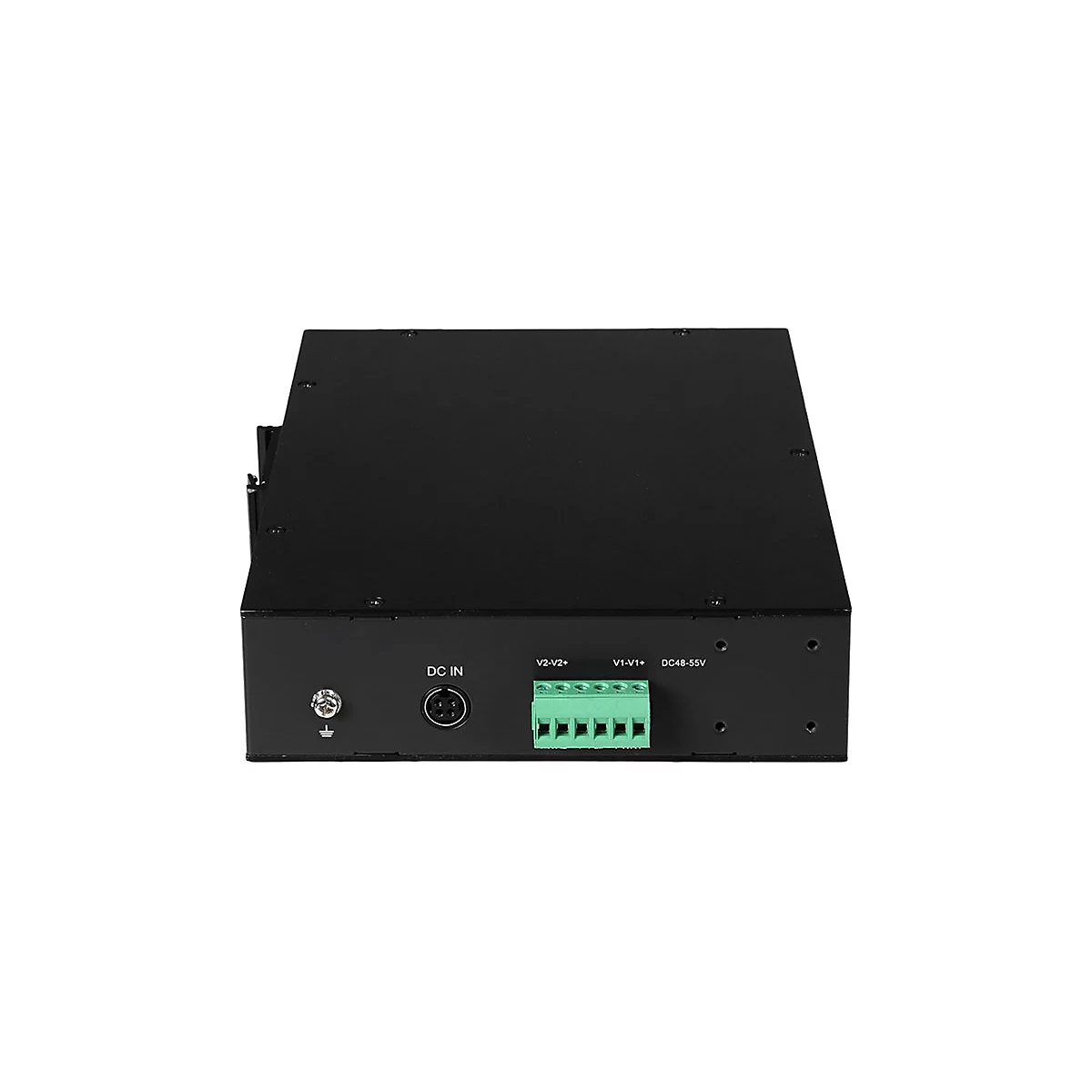 Edimax IGS-1210P - Switch - 8 x 10/100/1000 (PoE+) + 2 x Gigabit SFP - an DIN-Schiene montierbar, wandmontierbar - PoE+ (240 W)