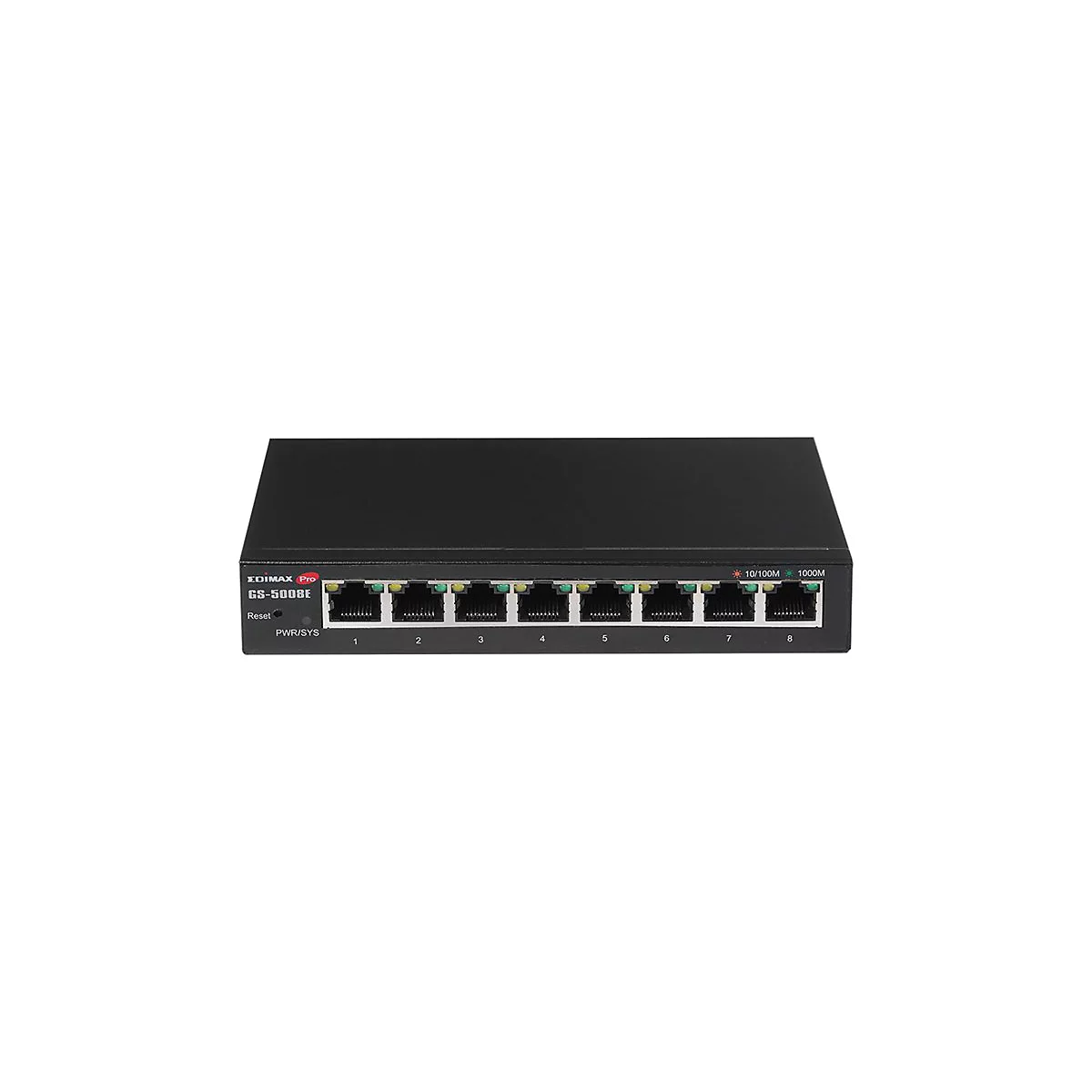Edimax Pro GS-5008E - Switch - Smart - 8 x 10/100/1000 - wandmontierbar