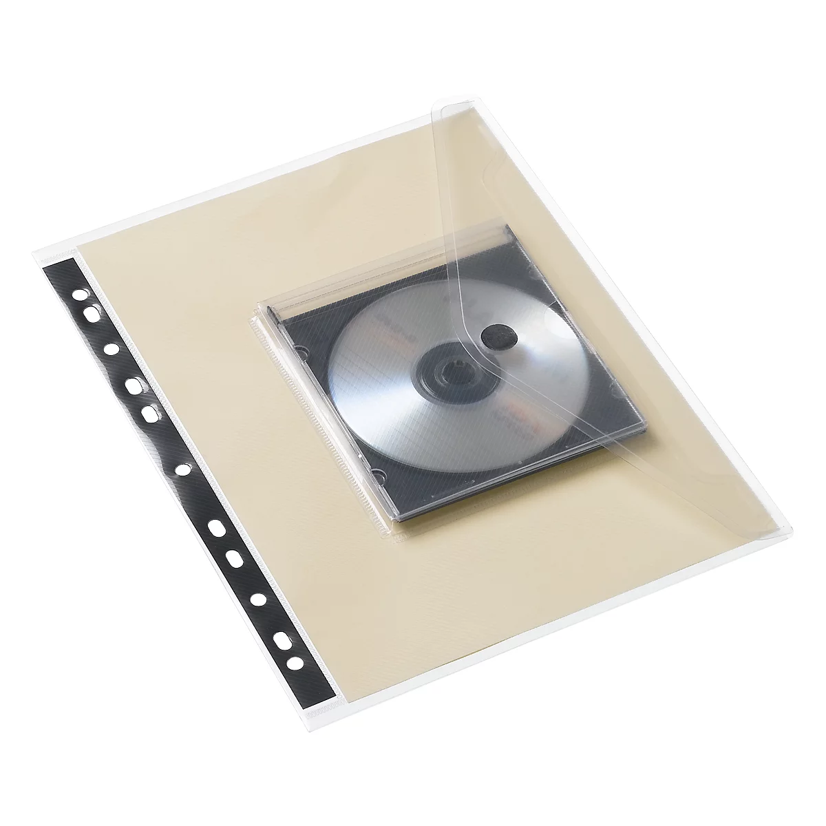 EICHNER documenthoesje, A4, klittenbandsluiting, PP