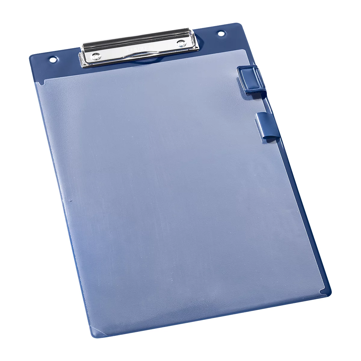 EICHNER klembord Klemmfix, DIN A4, kunststof, met transparant vak, A4, blauw, 10 stuks