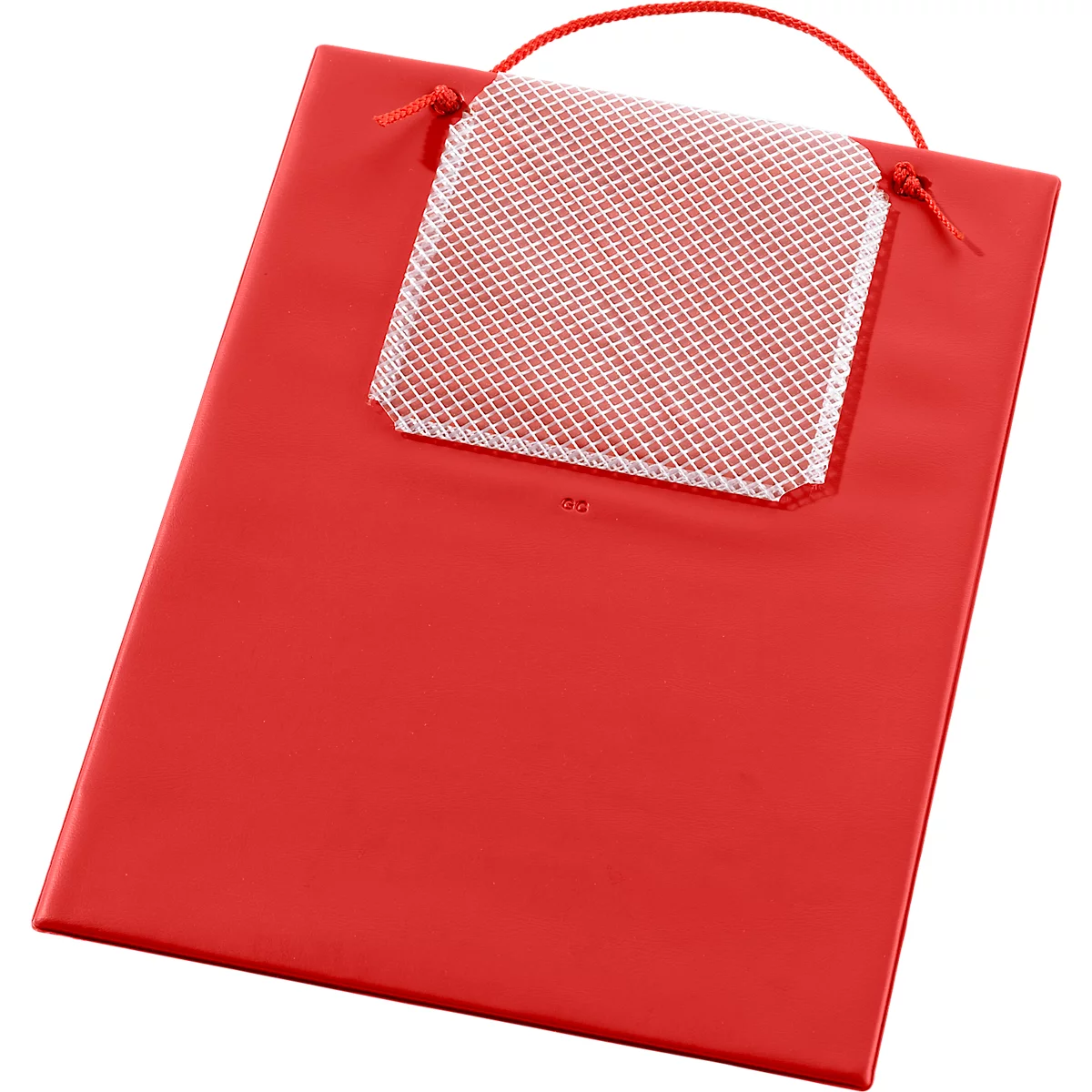 EICHNER Pochette de commande Plus, fermeture velcro et compartiment à clés, pour documents DIN A4, rouge, 10 pièces