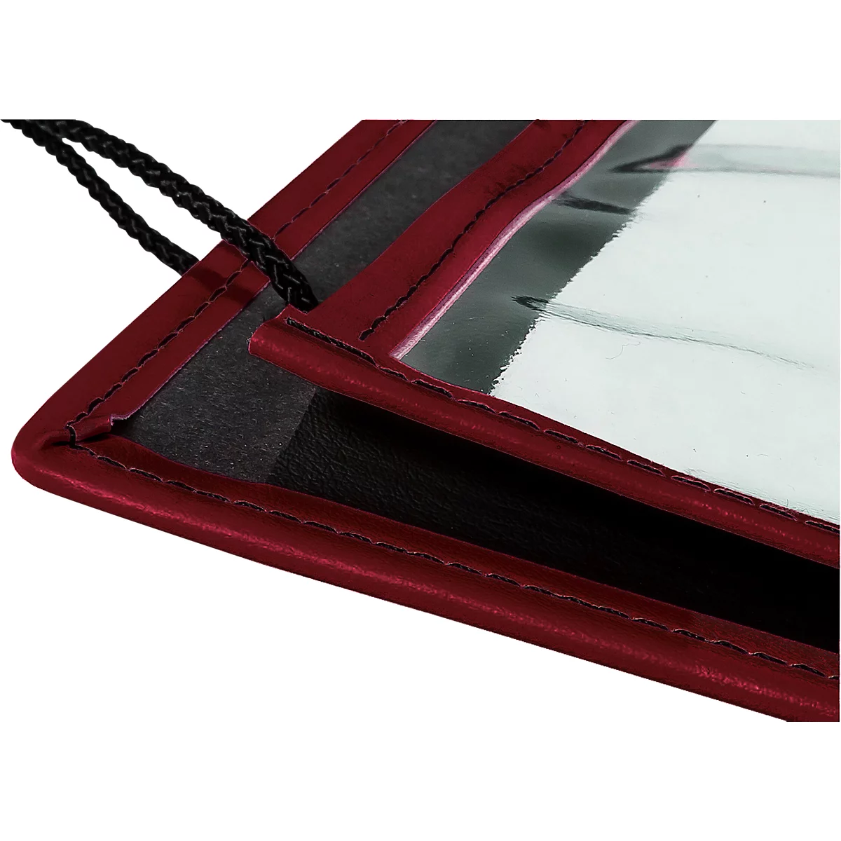 EICHNER "Robuuste" besteltas, geschikt voor DIN A4, verstevigde naden, kartonnen rug, rood, 10 stuks