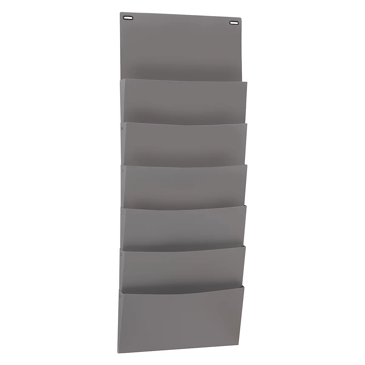 Eichner Stecktafel Wandsortierer, 6 Fächer, für Format A4 quer, Polypropylen