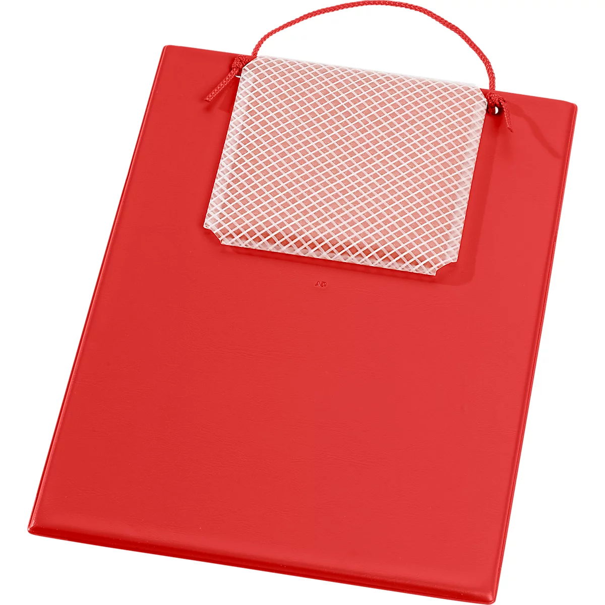 EICHNER Turbo besteltas, met klittenbandsluiting, sleutelvak en uitbreidingsvouw, voor A4-documenten, rood, 10 stuks