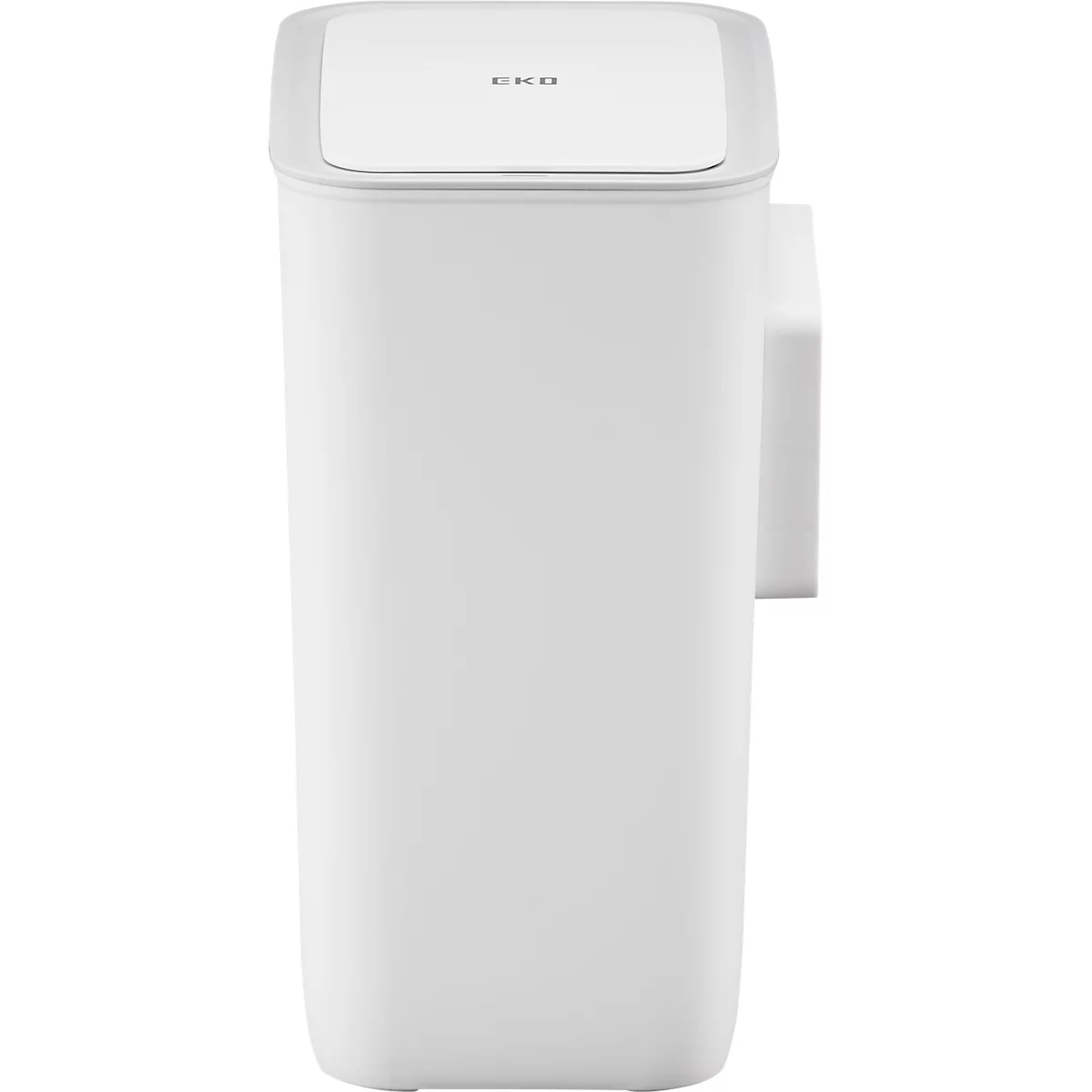 EKO Morandi Smart Sensor-Abfalleimer, Kunststoff, Wandmontage, Sensor & Touch-Schalter, B 259 x T 165 x H 310 mm, 8 Liter, weiß