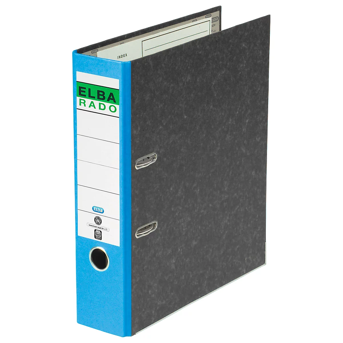 ELBA ordner rado, A4, rugbreedte 80 mm, 20 stuks, blauw