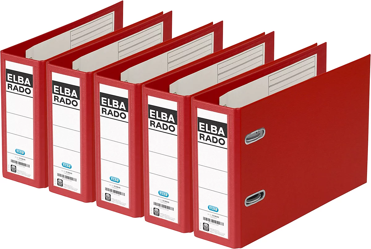 ELBA ordner Rado plast, liggend, rugbreedte 75 mm, karton PVC kopen | Schäfer Shop