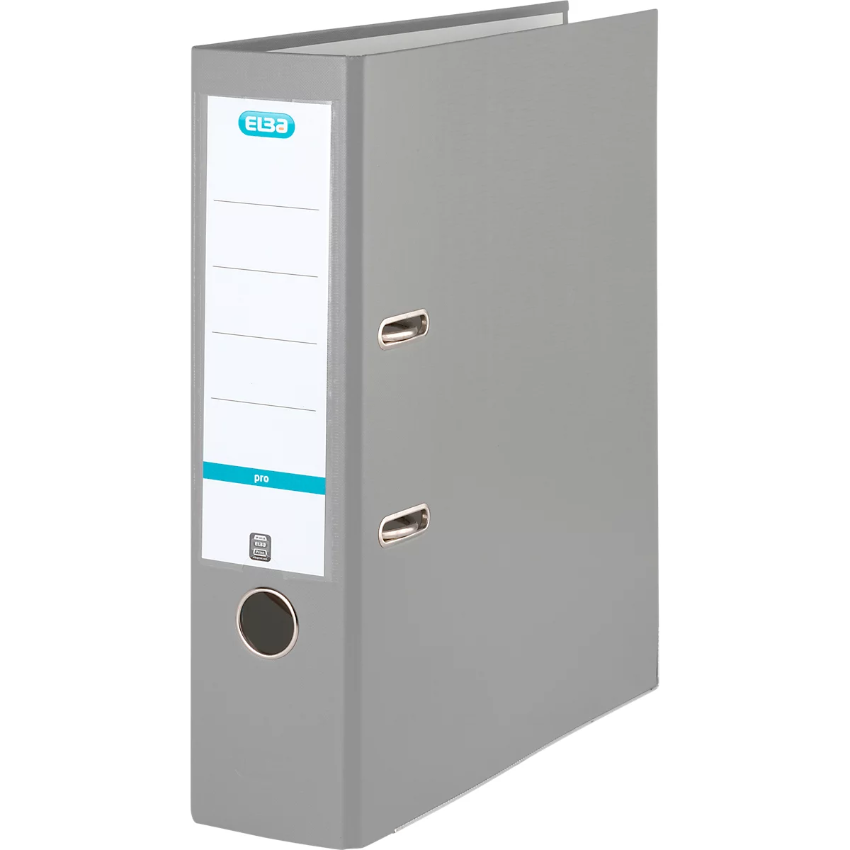 ELBA ordner Smart, A4, rugbreedte 80 mm, 10 stuks, grijs