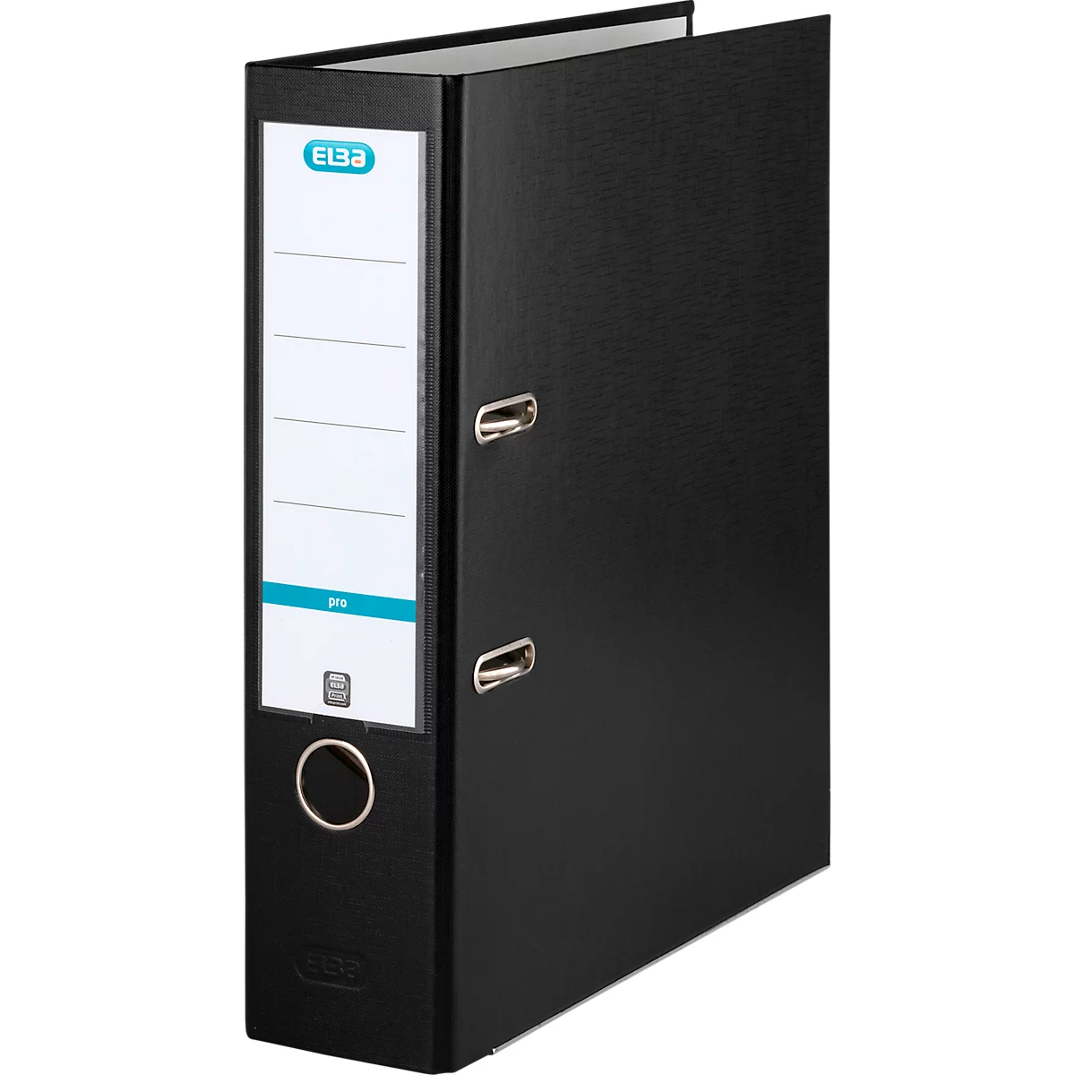 ELBA ordner Smart, A4, rugbreedte 80 mm, 10 stuks, zwart