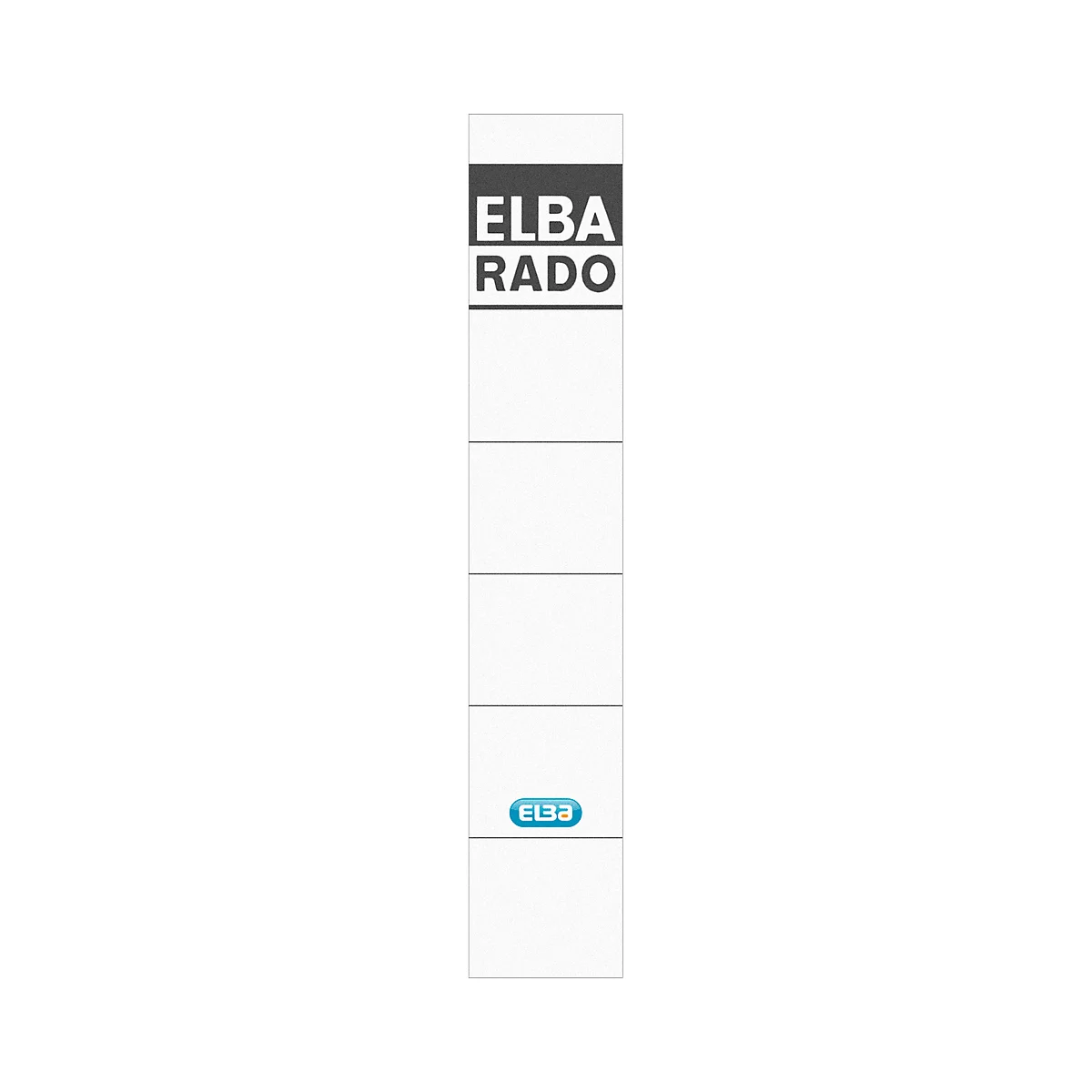 ELBA rado rugetiketten, rugbreedte 50 mm, zelfklevend, 10 stuks