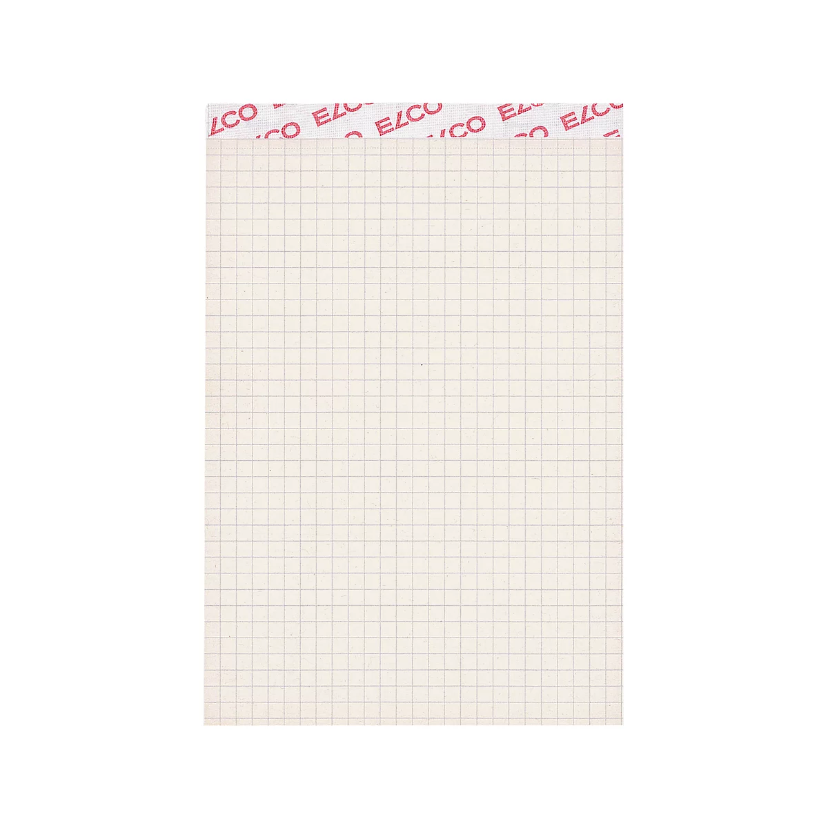ELCO Notizblock, 4 mm kariert, DIN A5, 100 Blatt, grau