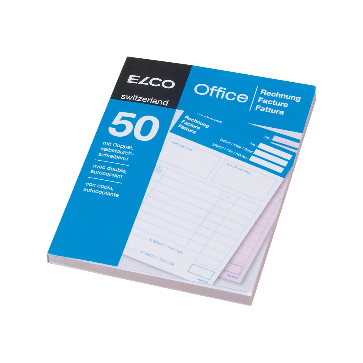 ELCO OFFICE Durchschreibeblöcke, A6, Rechnungen