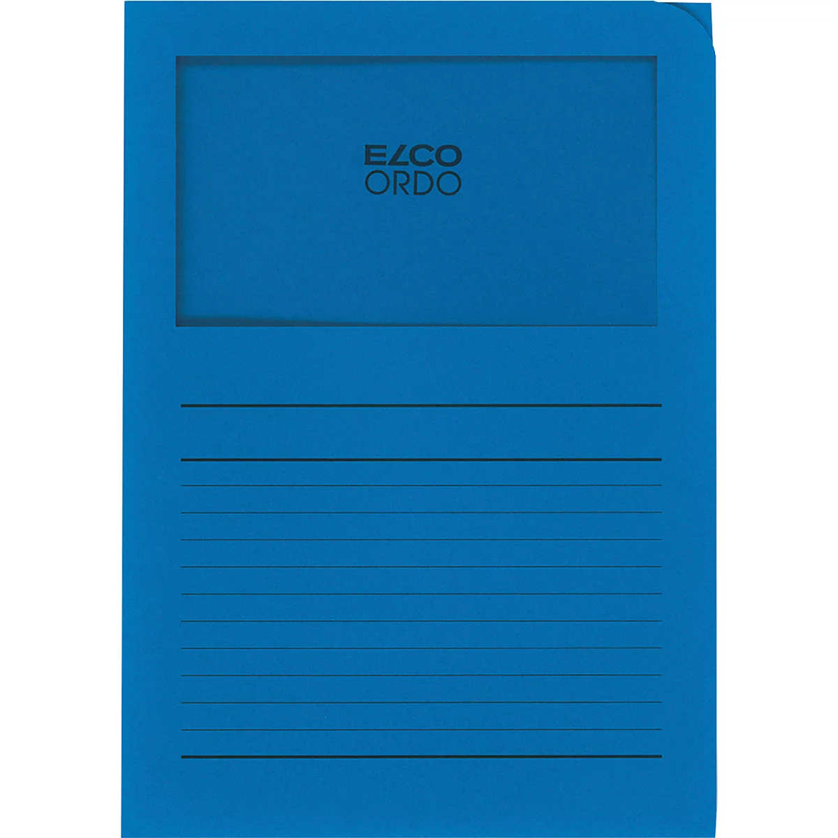 ELCO ORDO MAPPE 100ST INTENSIVBLAU 32
