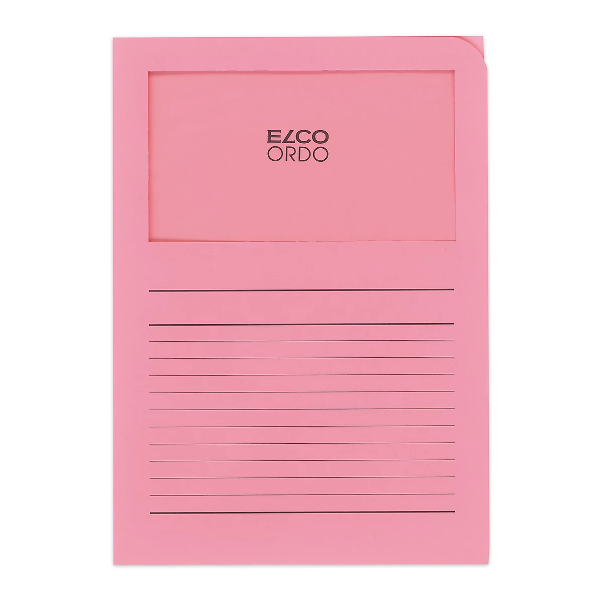 ELCO ORDO Sammelmappe Classico, für DIN A4, Papier, 100 Stück, rosa