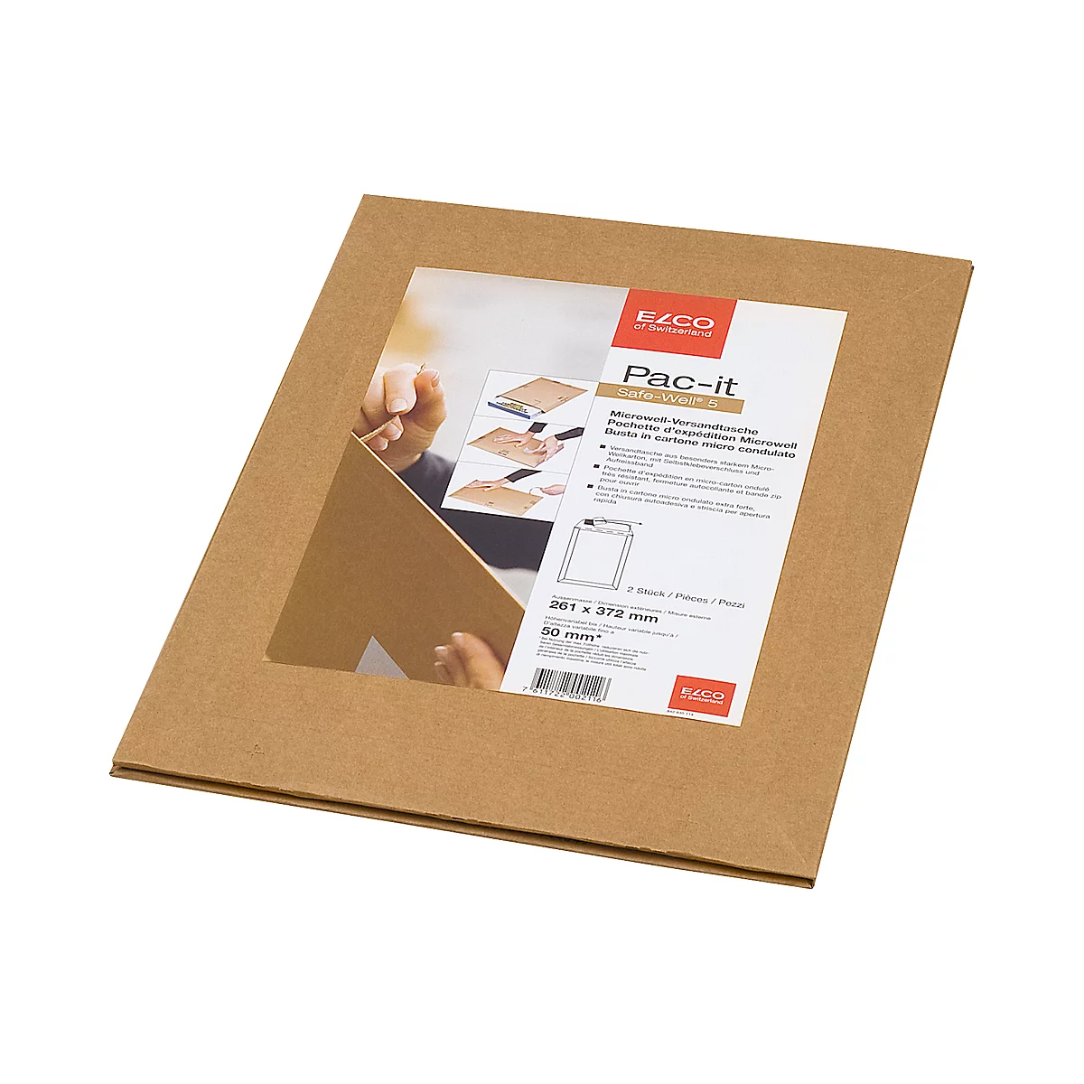 Elco Versandtasche Safe 5, 2er-Pack
