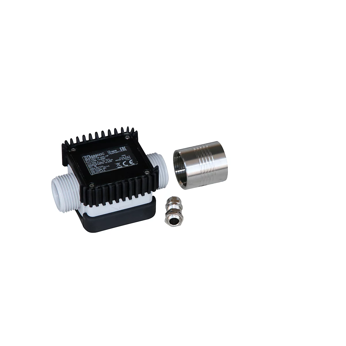 Elektrische debietmeter K24 puls, 5-120 l per minuut, 1″ AG, met 1″ stopcontact, kunststof