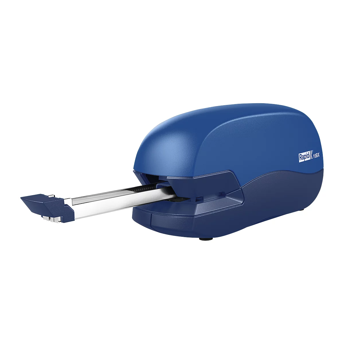 Elektrische nietmachine Rapid 10BX Fixativ, voor 24/6 & 26/6 nietjes, capaciteit 10 vellen, blauw