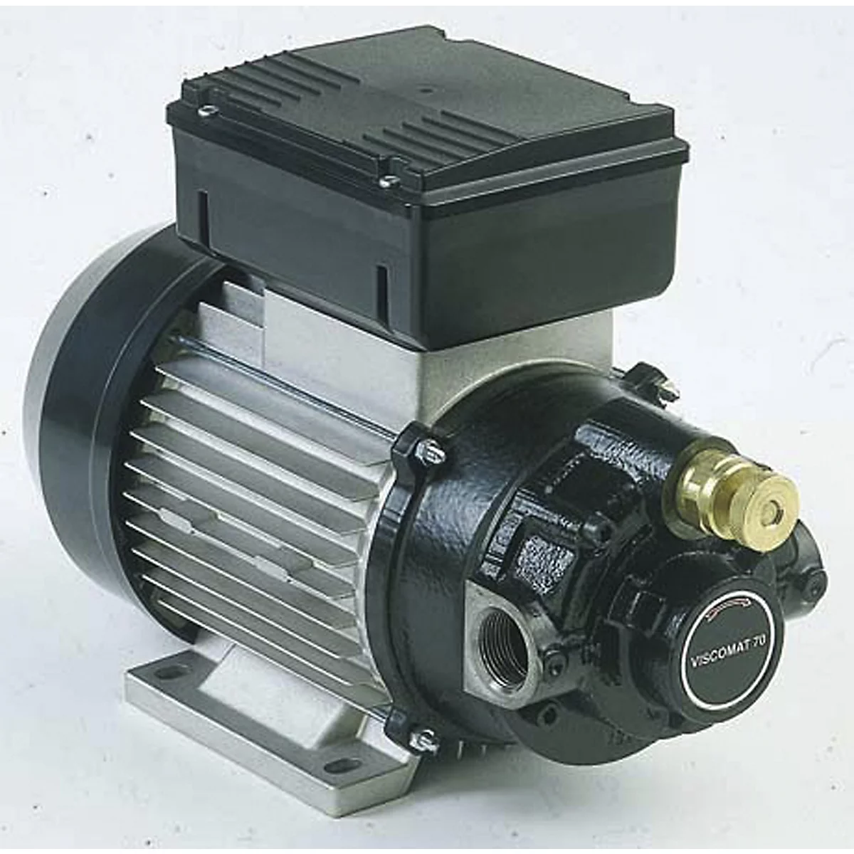 Elektrische pomp CEMO Viscomat 90, 230V, 1600 W, zelfaanzuigend, voor smeermiddelen, aansluiting aan beide zijden 1' IT