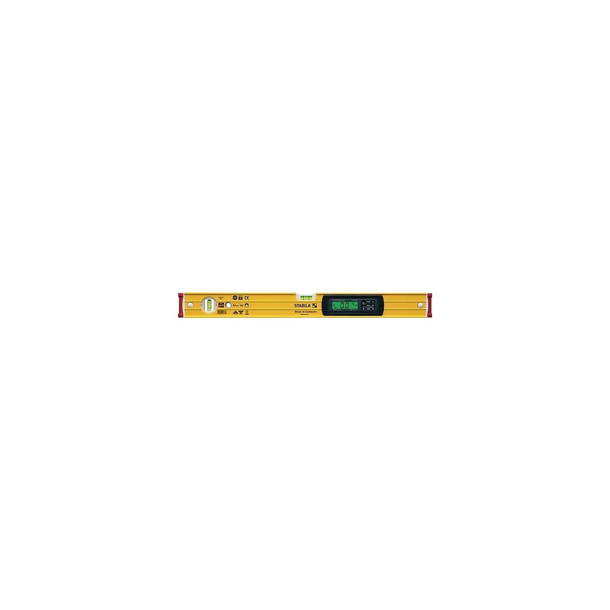 Elektronische waterpas TECH 196M electronic 183cm Alu.geel