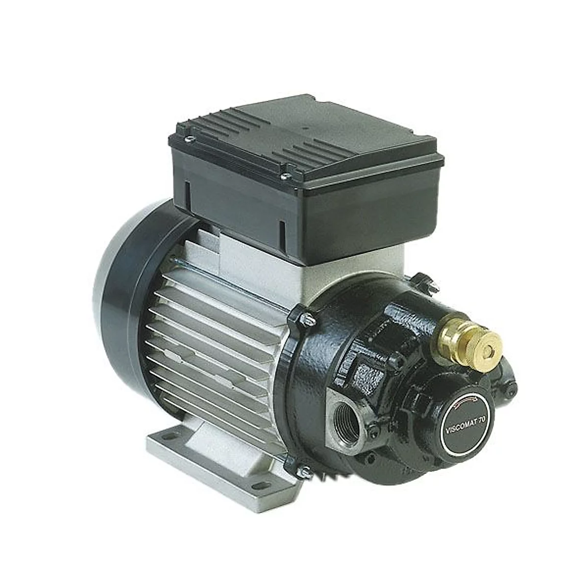 Elektropumpe CEMO Viscomat 200/2, 230V, 9 l/min, selbstansaugend, für Schmierstoffe, Zapfpistole, 4m Druckschlauch, 1,6m Saugschlauch