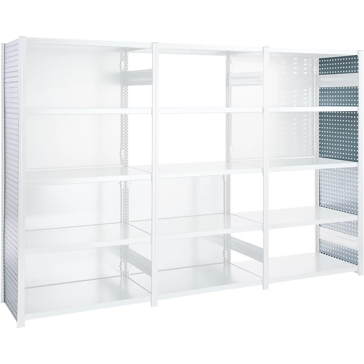 Elément arrière pour élément de base/élément complémentaire ORDO Industry, multifonctionnel, magnétique, L 950 x H 1000 mm, acier galvanisé