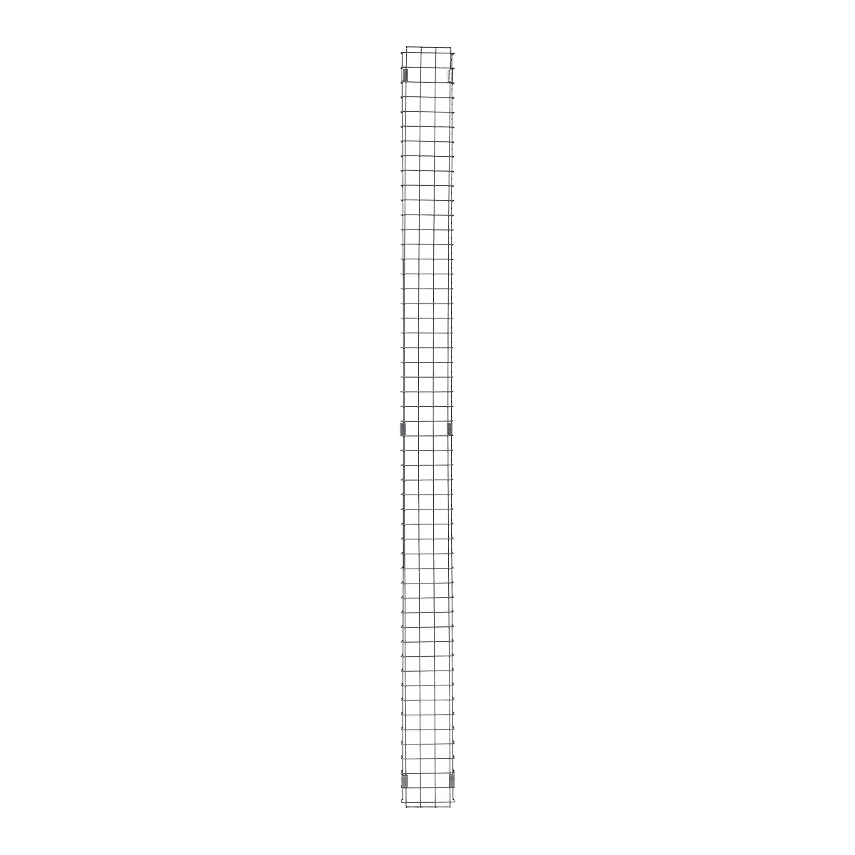 Élément de grille, en acier, l. 150 x H 2086 mm, argent clair