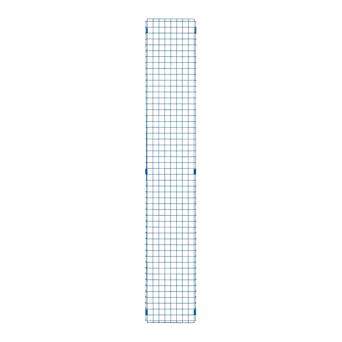 Élément de grille, en acier, l. 350 x H 2086 mm, bleu