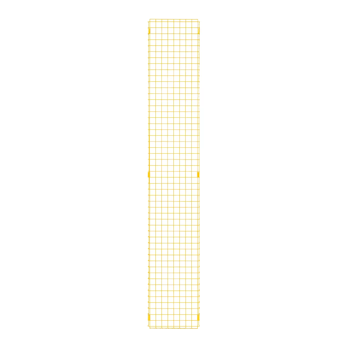 Élément de grille, en acier, l. 350 x H 2086 mm, jaune