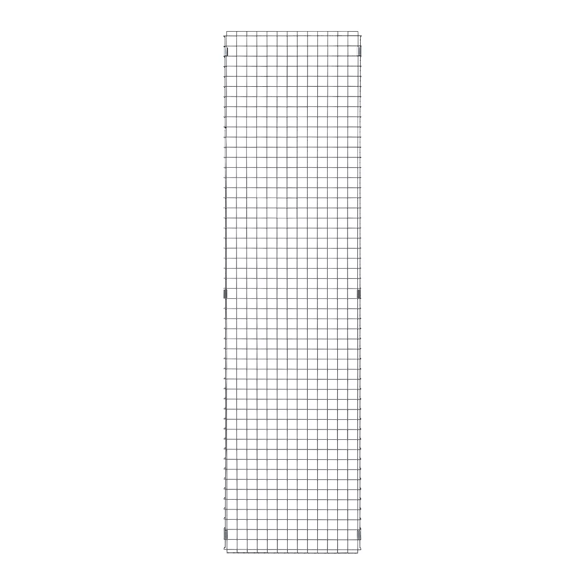 Élément de grille, en acier, l. 550 x H 2086 mm, argent clair