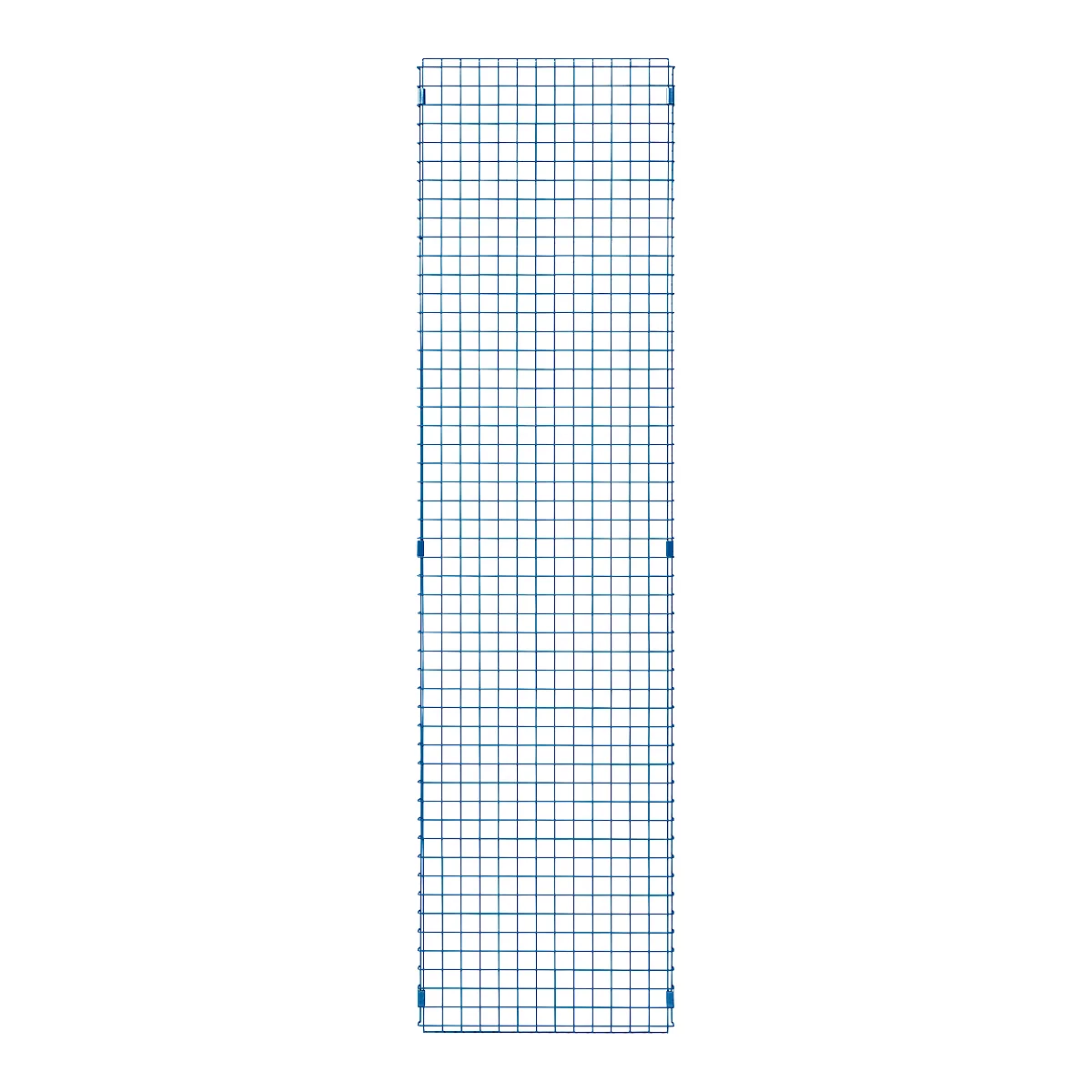 Élément de grille, en acier, l. 550 x H 2086 mm, bleu