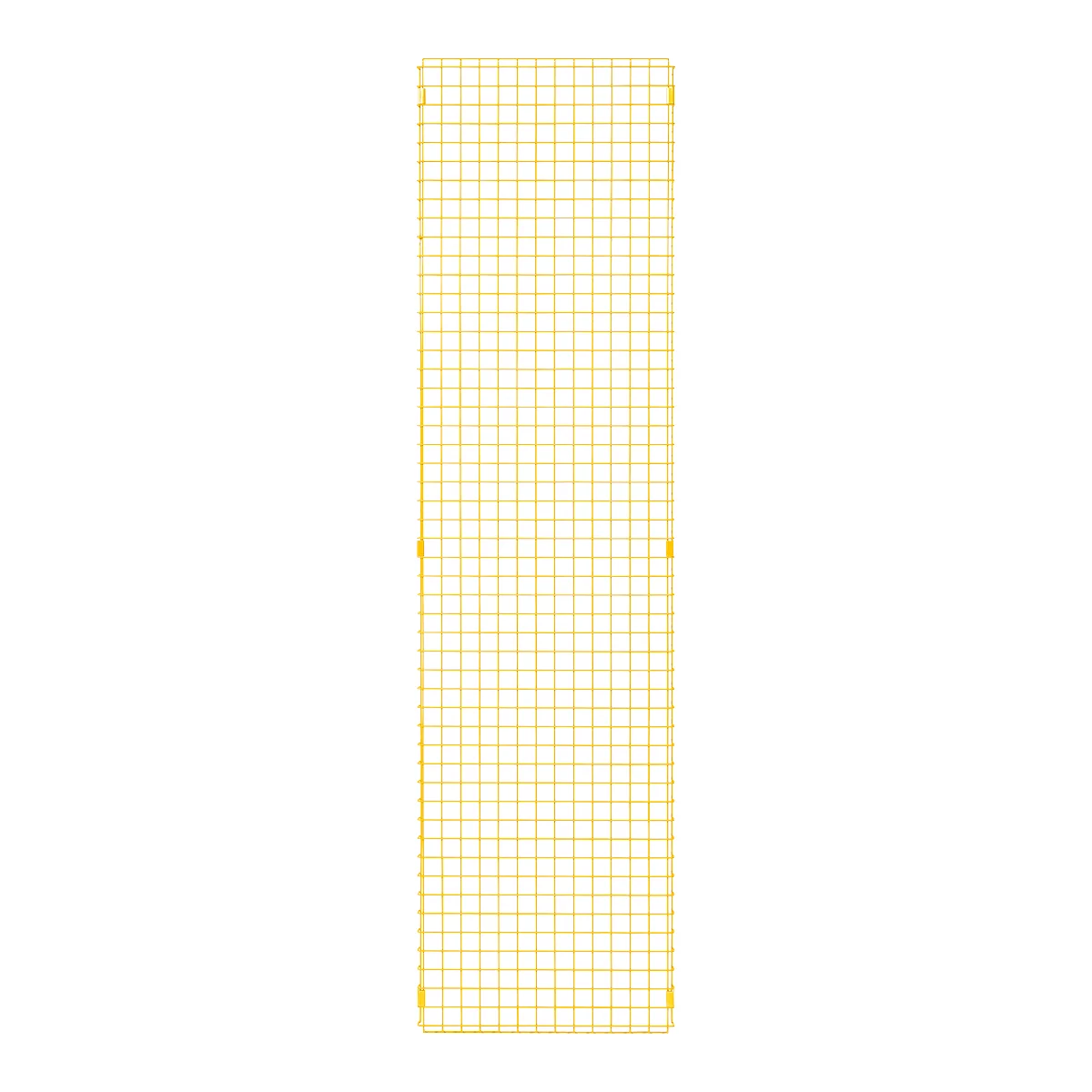 Élément de grille, en acier, l. 550 x H 2086 mm, jaune